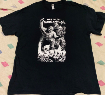 WAR OF THE GARGANTUAS POSTER SHIRT XL MOVIE FILM SHOW GODZILLA KAIJU MONSTER-image