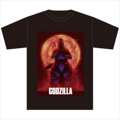 Yuji Kaida Godzilla 2021 Black T-shirt TOHO Godzilla Store Collection JP Monster-image