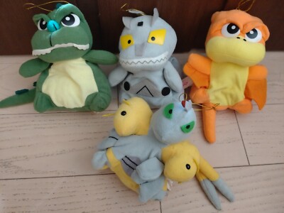  Godzilla  plush toy  Banpresto  set bean bag 1994-image
