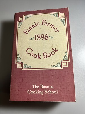 Original Fannie Farmer 1896 Cook Book (Commemorative Edition 1996)-image