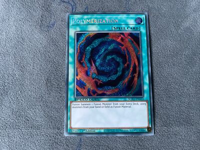 YuGiOh Polymerization SGX1-ENA12 Secret Rare 1st Edition Near Mint Speed Duel GX-image