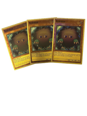 3x Kuriboh | DIY Holo | Gold Promo | Collector | Orica | Yugioh| YSYR-EN008-image