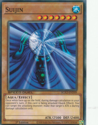 YUGIOH CARD SUIJIN SGX2-END09 1ST EDITION COMMUN-image
