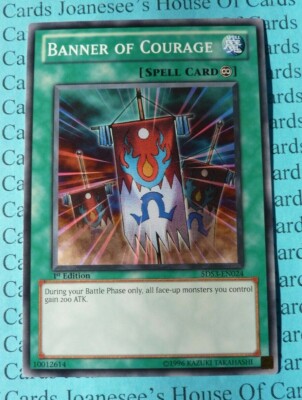 Banner of Courage 5DS3-EN024 Yu-Gi-Oh Card 1st Edition New-image