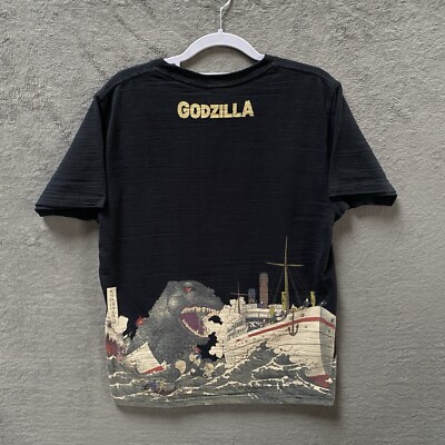 Toho Co Studios Godzilla Gojira T-Shirt Size Medium Japanese Graphic Tee-image