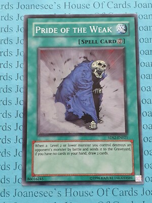 Pride of the Weak 5DS2-EN021 Yu-Gi-Oh Card (U) New-image