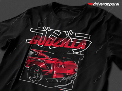 Driver Apparel Nissan Skyline GTR Shirt R35 Godzilla JDM GT-R Skyline-image