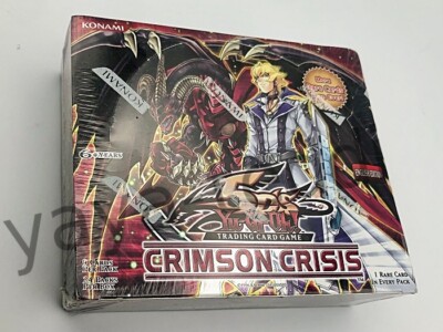 YuGiOh 5D's Crimson Crisis Booster Pack Box - Unlimited - Factory Sealed-image