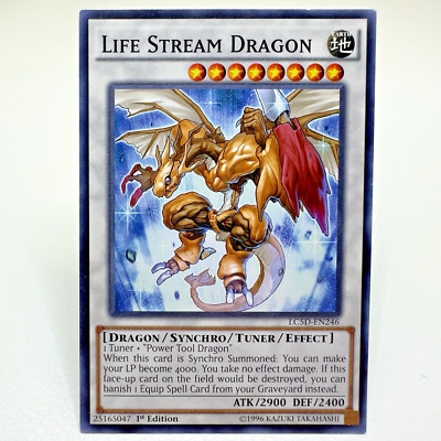 Yugioh Life Stream Dragon LC5D-EN246 1st Edition Common - NM-MINT-image