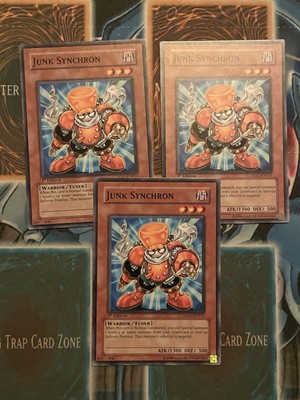 3x 5D's 2008 Starter Deck #5DS1-EN011 Junk Synchron NM-image