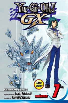 Yu-Gi-Oh! GX, Vol. 7 Manga Book w/Blizzard Princess YG07-EN001 Ultra Foil Card-image