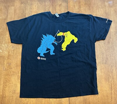 Godzilla x Kong The New Empire T Shirt XL American Red Cross Blood Drive Movie-image