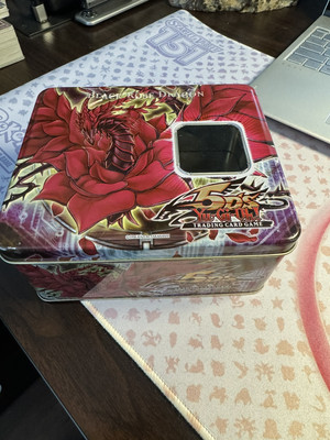 Yu-Gi-Oh black rose dragon 5D'S collectors tin 2008-image