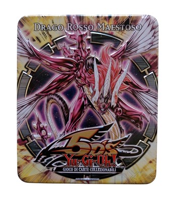*HH* Yu Gi Oh 5d's Majestic Red Dragon 2010 Tin Box Cards EMPTY-image