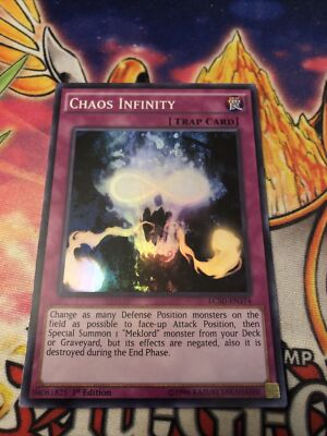 Chaos Infinity - LC5D-EN174 - Super Rare - 1st Edition-image