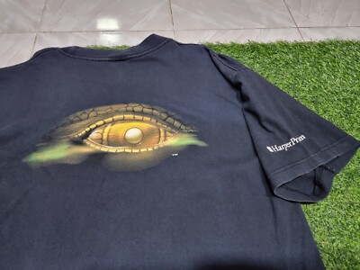 rare vintage 1998 Godzilla Eye Roland Emmerich  T-Shirt 2 side print Size XL-image