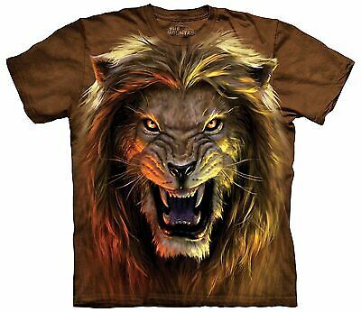 The Mountain Tie Dye T-Shirt Beast Lion Feline Cat  NatureTiger Leopard Hunter-image