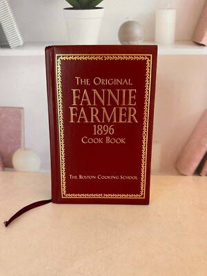 The Original Fannie Farmer 1896 Cook Book Commemorative Edition Hardcover-image
