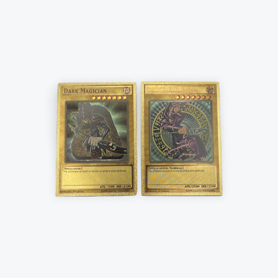 2x Set Dark Magician | Collectors | Gold Promo | Orica | DIY Holo | Yugioh | TCG-image