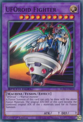 UFOroid Fighter - SGX2-ENE10 - Common - 1st Edition NM YuGiOh!  Speed Duel GX: M-image
