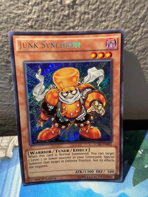 Yu-Gi-Oh! TCG Junk Synchron LC5D-EN002 Secret Rare 1st Edition Near Mint-image