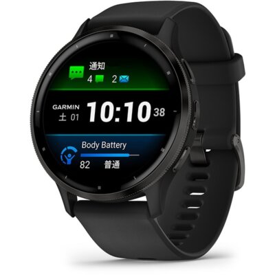 GARMIN 010-02784-41 Venu 3 Black/Slate GPS smart watch  Fiber-reinforced polymer-image