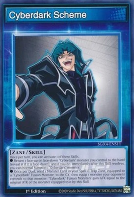Cyberdark Scheme - SGX4-ENS11 - Common - 1st Edition - Near Mint-image
