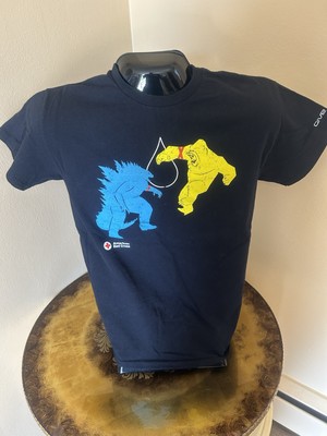 2024 Godzilla vs Kong The New Empire T-Shirt American Red Cross Give Blood M-image
