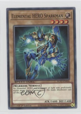 2022 Yu-Gi-Oh! Speed Duel GX: Midterm Paradox Elemental HERO Sparkman 11rl-image