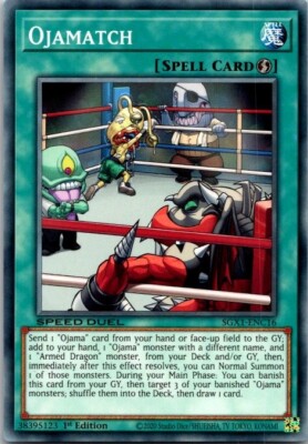 Ojamatch SGX1-ENC16 Speed Duel GX: Duel Academy Box 1st Edition-image