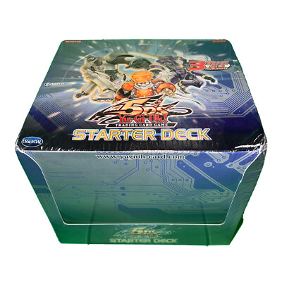Yu-Gi-Oh! 5D's Starter Deck 1st Edition Countertop Display Case -10 Single Boxes-image