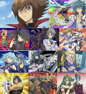 Yugioh GX Character Decks including Jaden Aster Alexis Chazz Zane Syrus Jesse-image