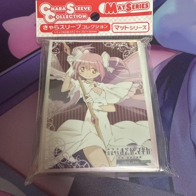 Madoka Magica Kaname Card Sleeve 65pcs Regular Size Unused Ultimate Union Arena-image