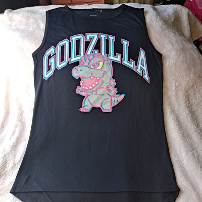 Godzilla Tank Top Brand New Size Large -image