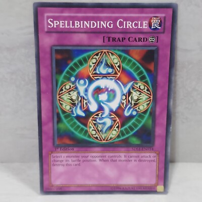 YuGiOh Spellbinding Circle 1st Edition 5DS1-EN034 TCG Card-image