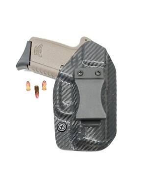 Aggressive Concealment IWB kydex holster carbon fiber Right hand draw -image