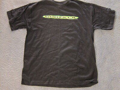 Vintage GODZILLA 1998 Movie Promo Movie T-Shirt Adult Size XL Short Sleeve-image