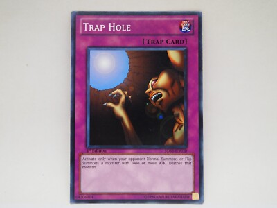 Trap Hole 5DS3-EN030 Yu-Gi-Oh! LP 1st Edition Yugioh-image