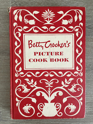 Betty Crocker's Picture Cook Book  (1950 Red Hardcover 1st Edition 6th Print)-image