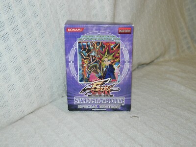 5Ds Yu Gi Oh Stardust Overdrive Box and Open Foil Packs ONLY *READ* NO CARDS-image