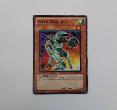 Yu-Gi-Oh 5Ds Speed Warrior 5DS3-EN011 1st Edition Konami Card Duelist Toolbox-image