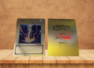 Raigeki | Gold Custom Promo | Collector | DIY Holo | Orica | Yugioh | LCKC-EN088-image