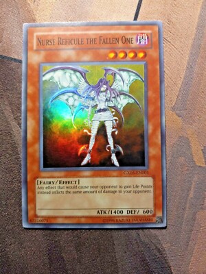 1x Yugioh Nurse Reficule The Fallen One GX05-En001 Played Condition Super Rare-image
