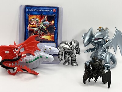Yu-Gi-Oh! Konami Bundle of Figurines Keychain and Cards-image
