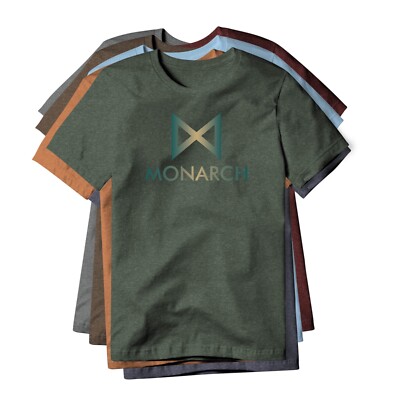 Monarch Logo (Gradient) : Godzilla and Kong MonsterVerse, Cotton/Poly Blend Tee-image
