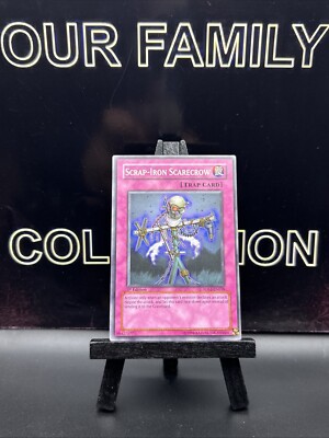 Yugioh Scrap-Iron Scarecrow 5DS2-EN038 Yu-Gi-Oh! Non Holo Trap Card 1st Edition-image