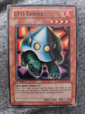 UFO Turtle - 5DS1-EN016 - 1st Edition - NM - Common - YuGiOh-image