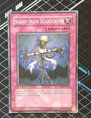 YuGiOh! Scrap-Iron Scarecrow 5DS1-EN032 Card 1st Edition Mint-image