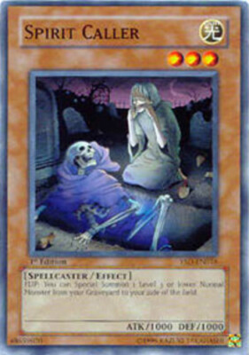 Spirit Caller - YSD-EN016 - Common - 1st Edition x1 - Moderately Played-image