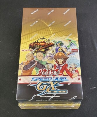 Yu-Gi-Oh! Speed Duel GX Midterm Paradox Factory Sealed Display Box 6x Mini Boxes-image